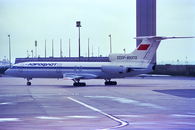 Aeroflot Russian Airlines Tu-154 B-2