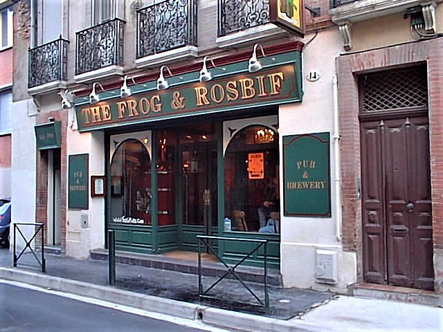 France, Toulouse – The Frog & Rosbif bar