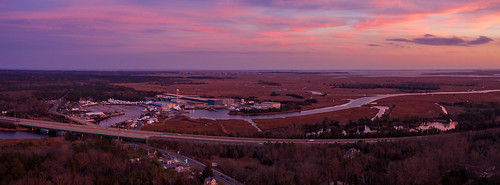 2020 aerialphoto sunset newjersey newgretna dji mavic2pro nj