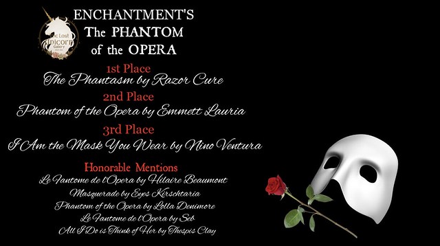 Enchantment's The Phantom of the Opera Photo Contest Winners!