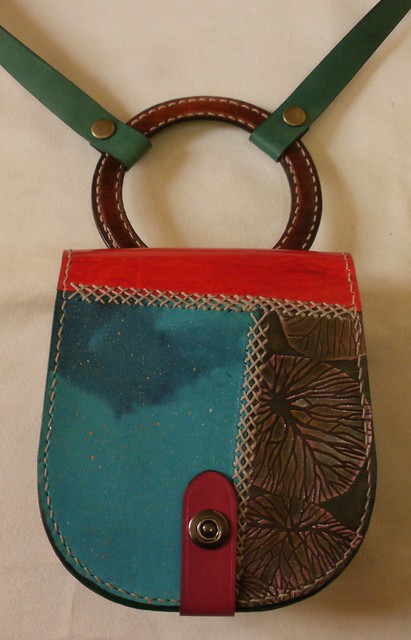 가죽공예-패치백(Leather craft-Patch bag)