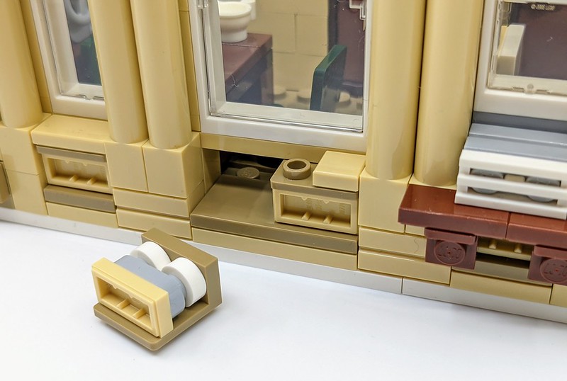 LEGO Modular Police Station Features