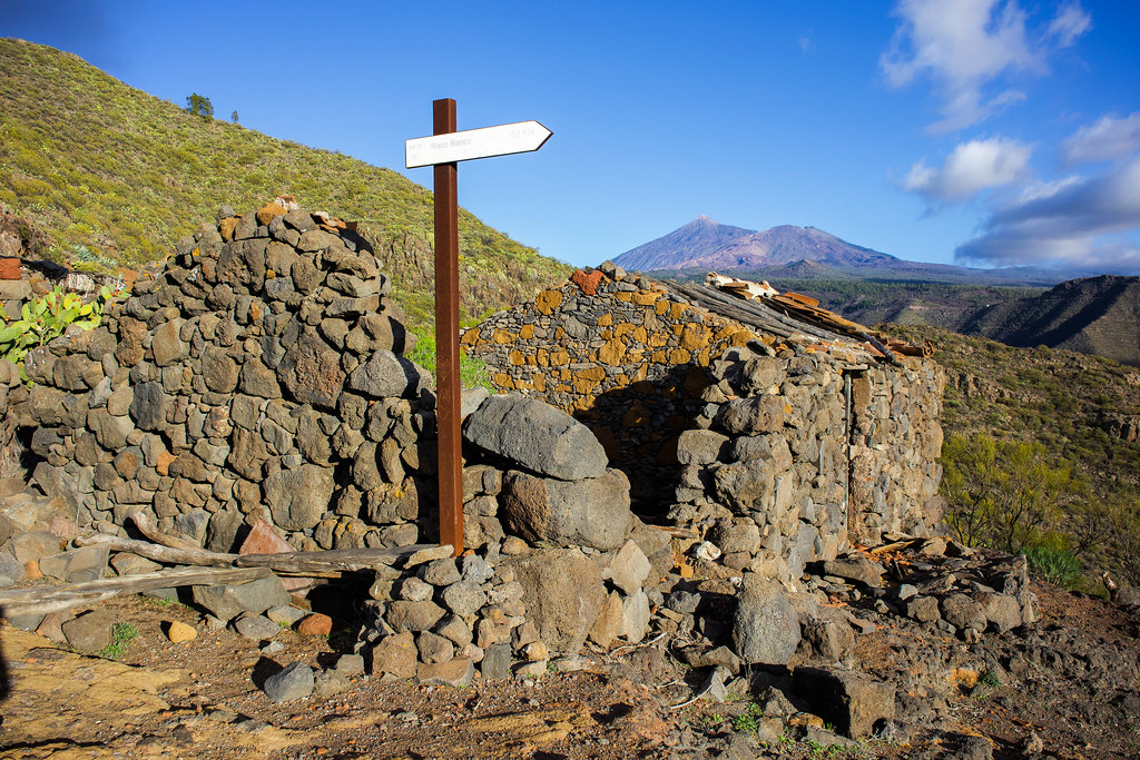 Caserío de Los Quemados en Teno
