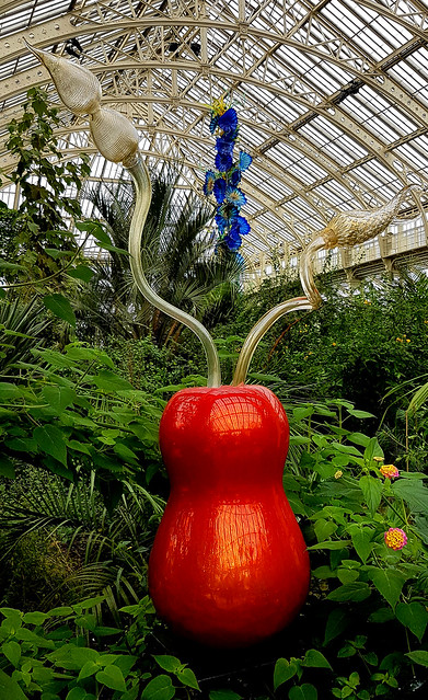 Chihuly Glass Exhibition Kew Gardens London Autumn 2019