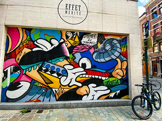 "Peace world" mural by artist Fish Stix | by In Vinnie Veritas