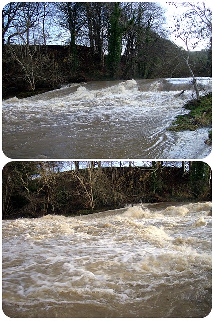 Afon Elwy in flood downstream from Pont y Gwyddel Llanfair Talhaiarn, Conwy, North Wales | In Explore 15.12.2020 | Thank you all!!