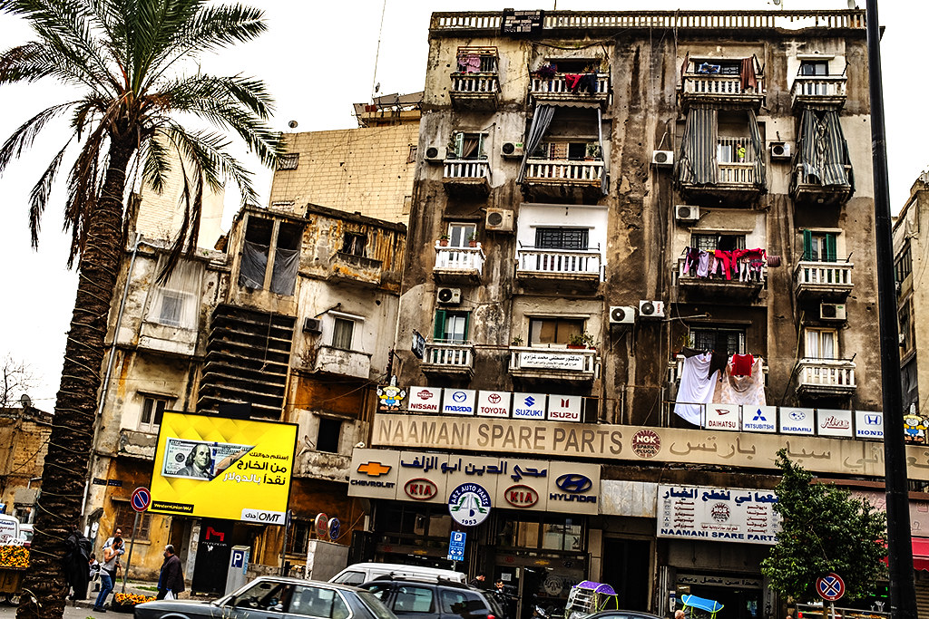 Saeb Salam street view on 12-14-20--Beirut
