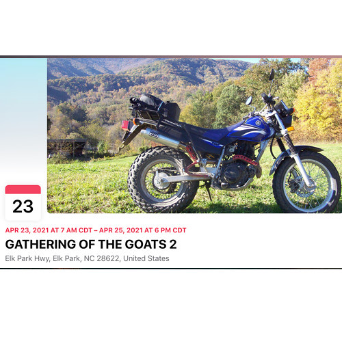 2021 EVENTS - YAMAHA TDUB CLUB EVENT.APR23