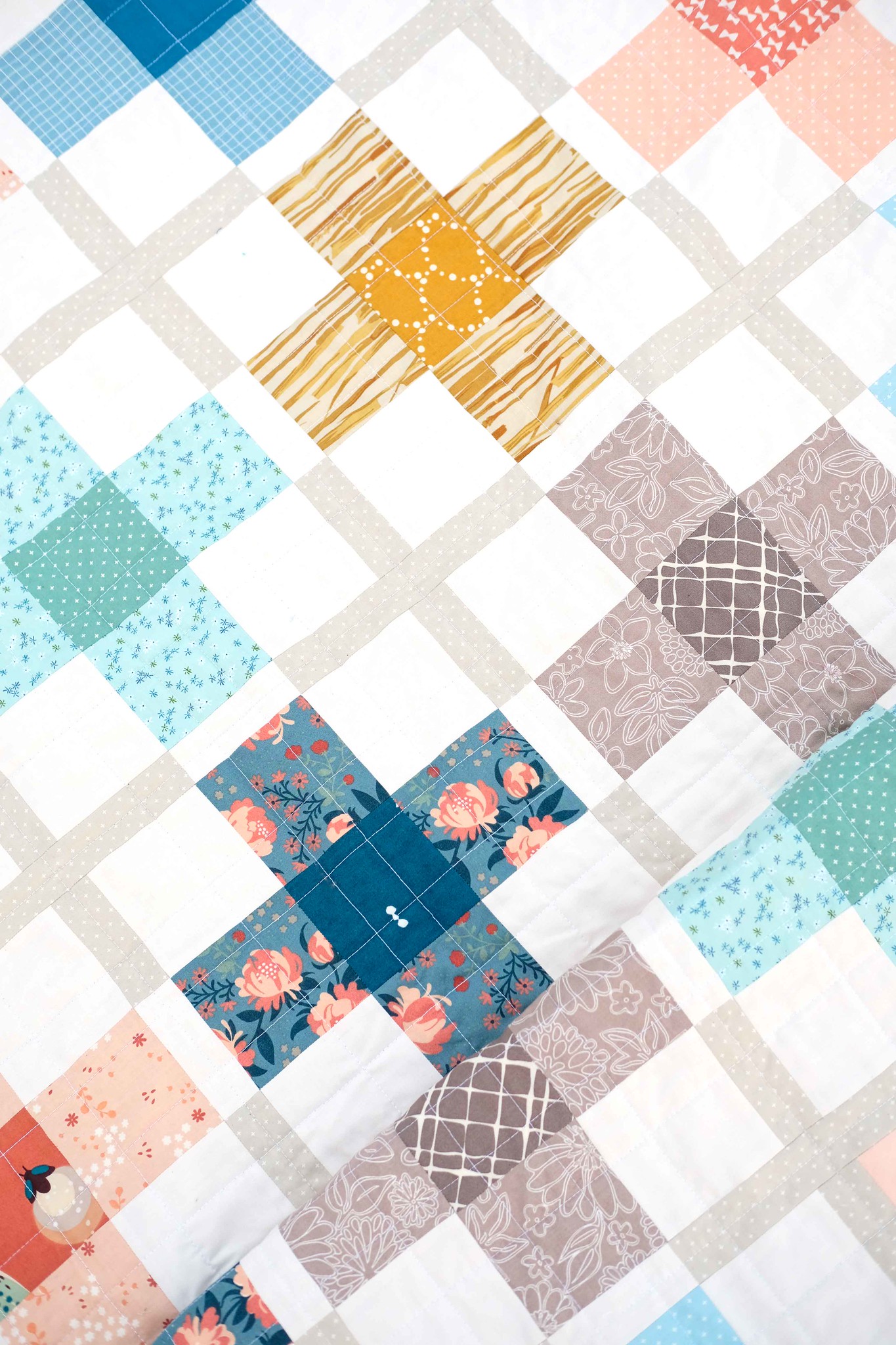 The Ruth Quilt (Muted Version) - Kitchen Table Quilting