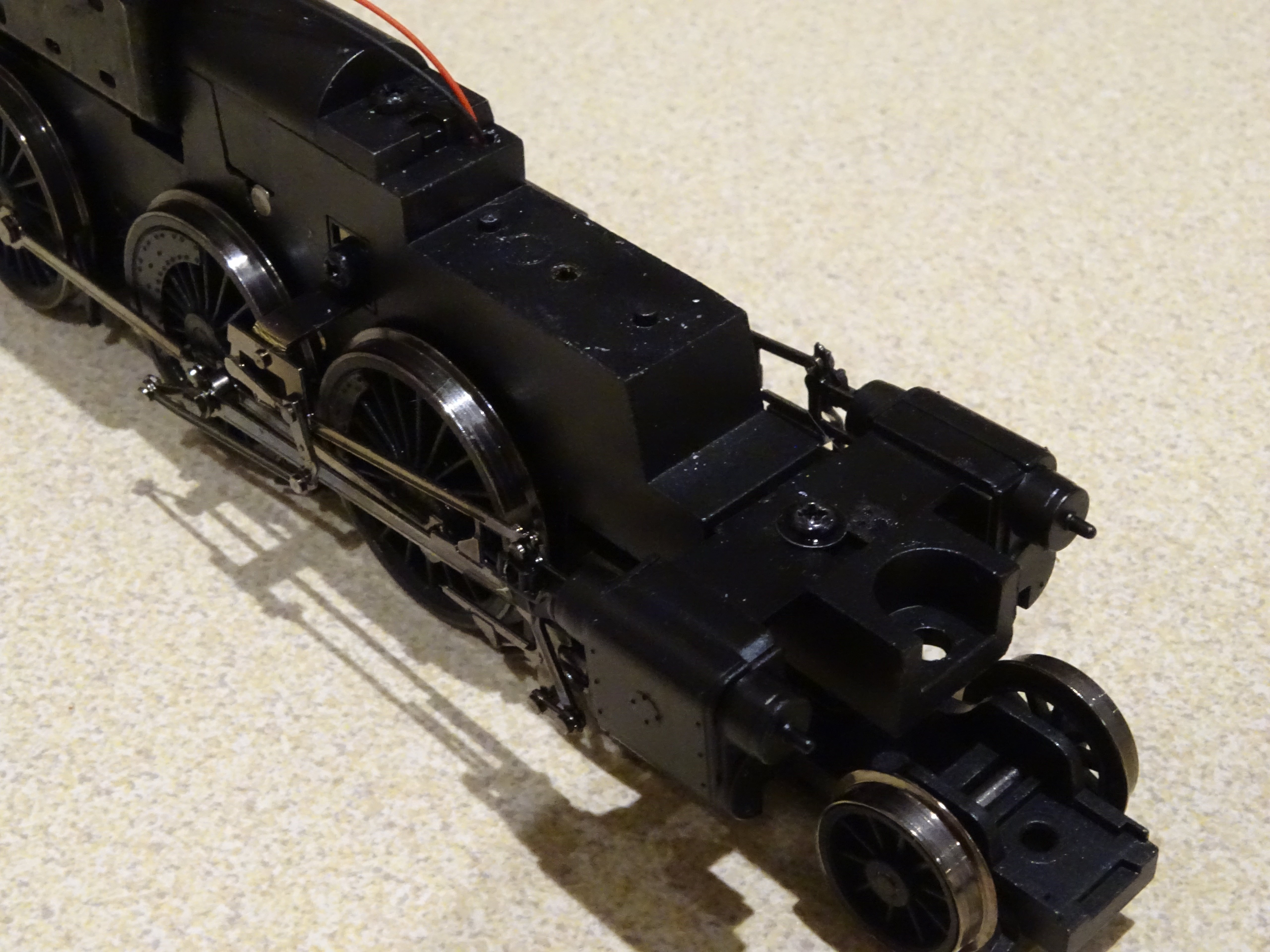 Jouef/hornby 8 axles with wheels loose brass 10,4 mm 