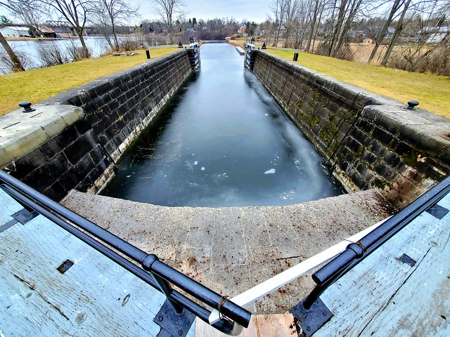 Merrickville Lockstation on the Rideau Canal