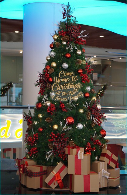 Christmas tree at a mall