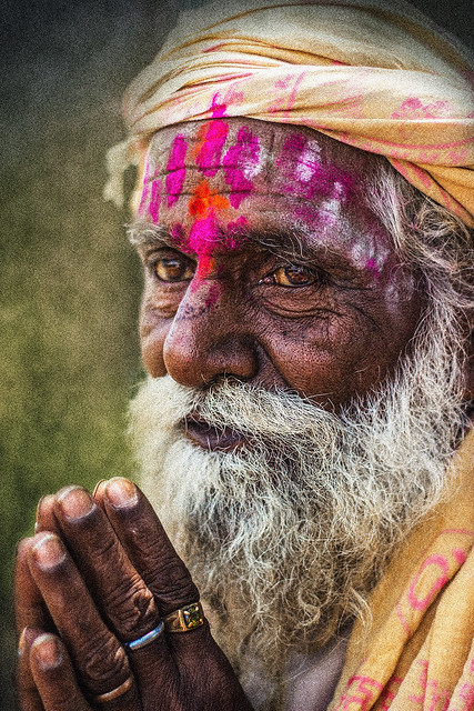 portrait of a Sadhu