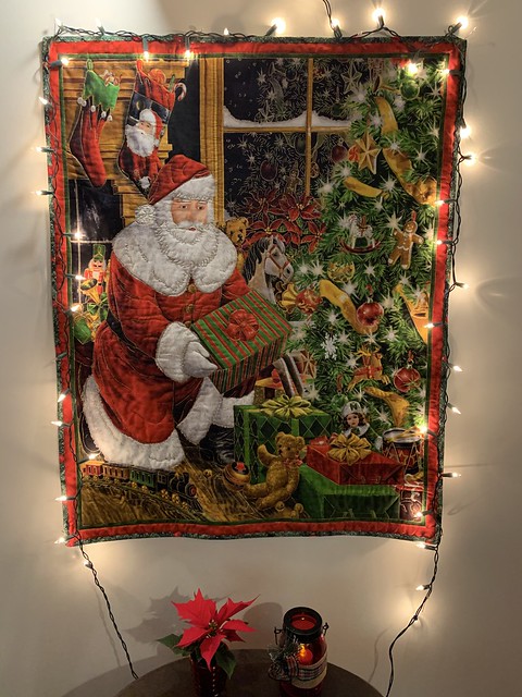 Santa & Christmas tree