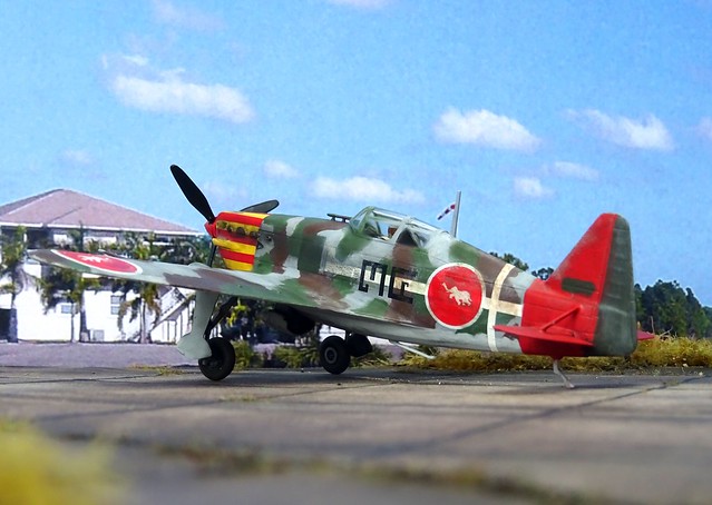 1:72 Morane-Saulnier M.S. 406; aircraft “๓ ๔ (34/ S̄āms̄ib s̄ī̀)” of the Royal Thai Air Force (RTAF, กองทัพอากาศไทย; Kong Thap Akat Thai); Tonkin (occupied French Indochina), early 1942 (Whif/Hobby Boss kit)