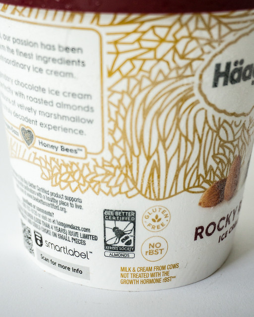 Ice cream with the Bee Better Seal