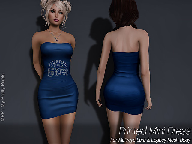 MPP - Printed Mini Dress