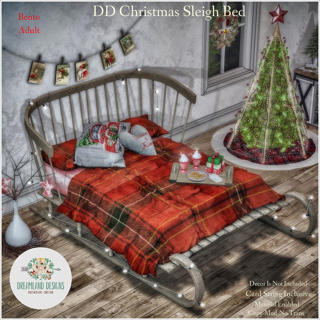 DD Christmas Sleigh Bed-Adult AD