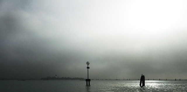 Atmosphère sur la baie de Venise.
