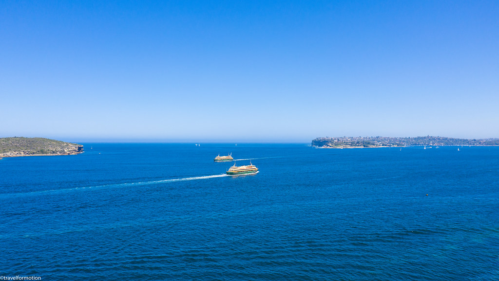 drone85 - Sydney 2019 - the iconic Manly ferry - the world's best commute