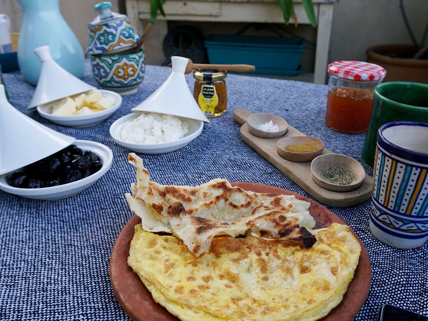 breakfast in Morocco