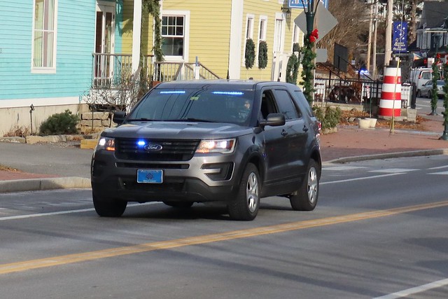 Maine State Police Unmarked Squad Car