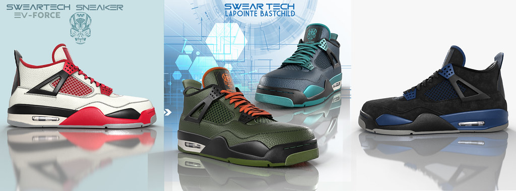 L&B@MAN CAVE : EV-Force Sneakers!