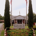 City Hall - Santa Claus, GA Santa Claus is a small town in Toombs County, GA near Vidalia.  It is located along the important highway US1.  The town was named in 1941 when a local pecan farmer opened a motel hoping tourists would stop with the whimsical name.