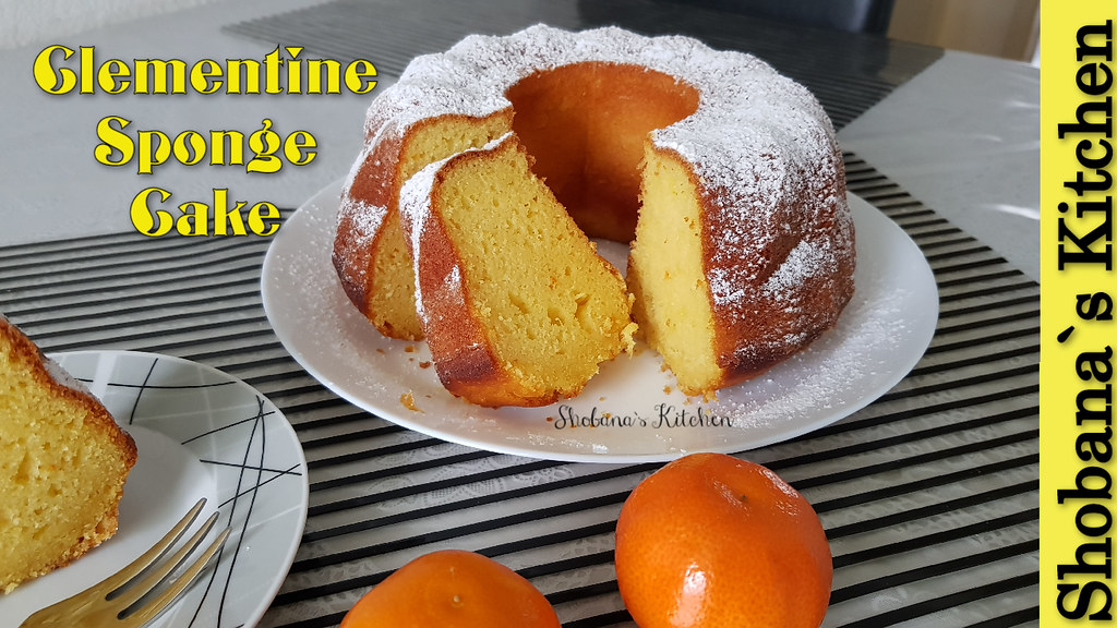 Take 4 Clementine and make this Delicious Cake for Christmas / Shobana`s Kitchen
