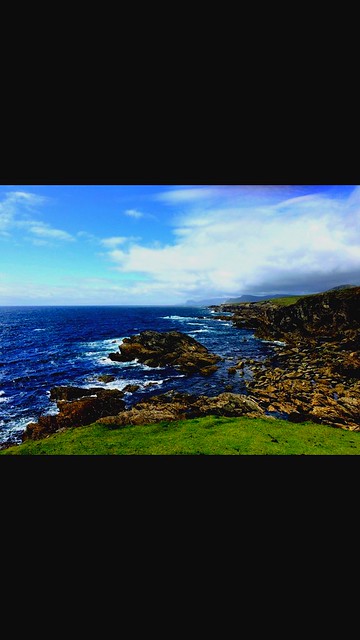 Off the coast of Achill island