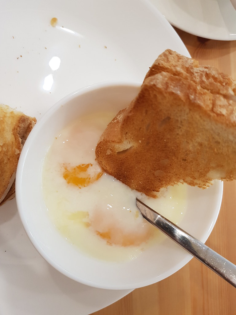 咖椰吐司炒蛋拿鐵 Egg, Toast & Latte rm$10.50 @ Supermum Bakery PJ SS24