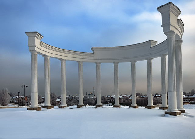 Colonnade in Sergiev Posad
