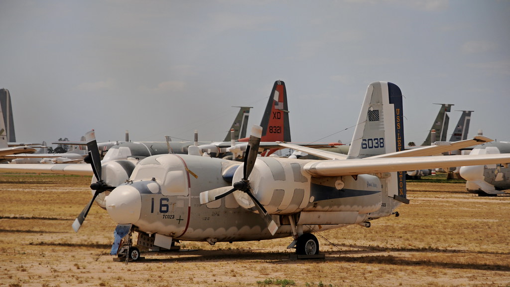 This US Navy Grumman Trader is in the RIT side of AMARC. Bu.Aer 146038 is a C-1A.