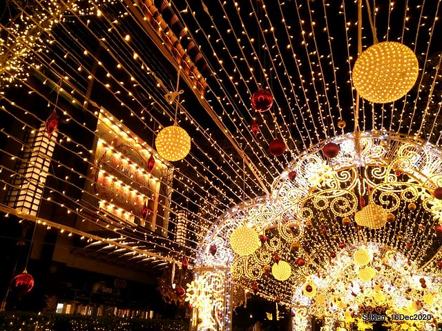 Christmas street decoration of Taipei 101, Taipei,Tawan,SJKen,Dec16,2020.