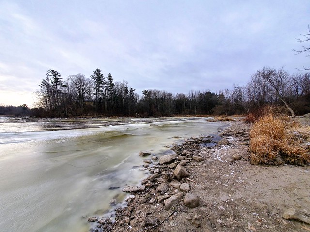 Mouth of the Jock River, where it empties into the Rideau River