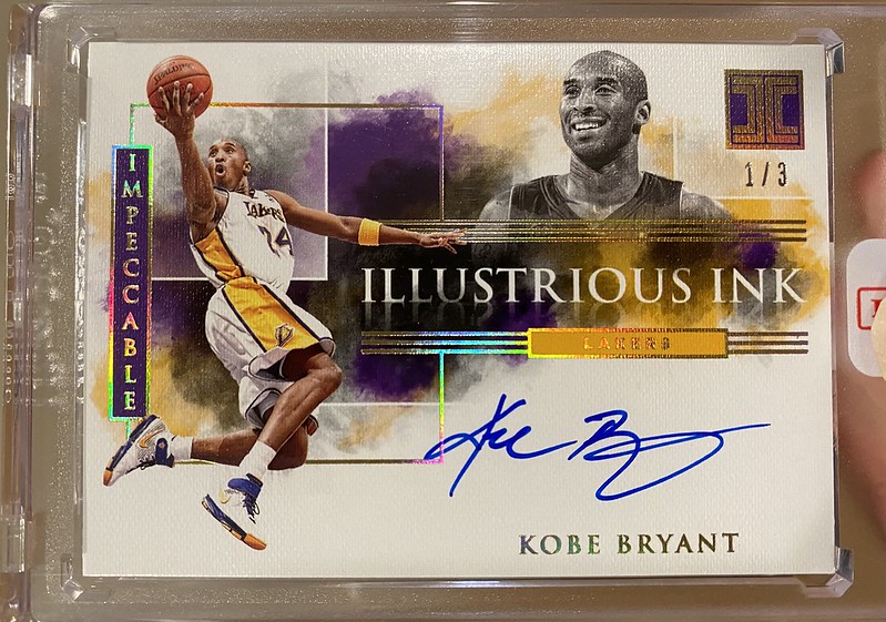 2019-2020 Kobe Bryant Impeccable Autos - Kobe's last on card autos -  Blowout Cards Forums