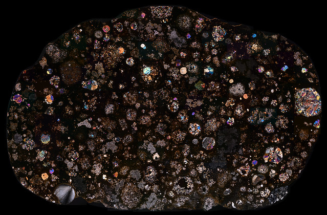 NWA 3118 Meteorite Thin Section - Gigapixel