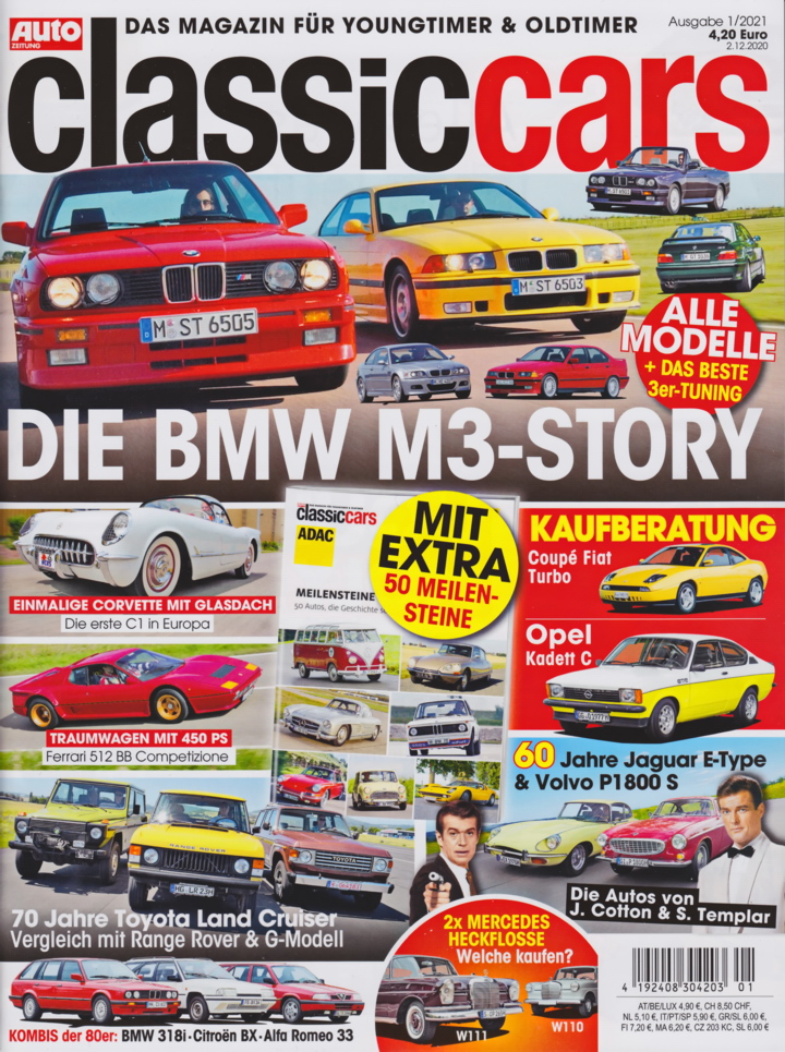 Image of Auto Zeitung - Classic Cars - 2021-01 - Cover