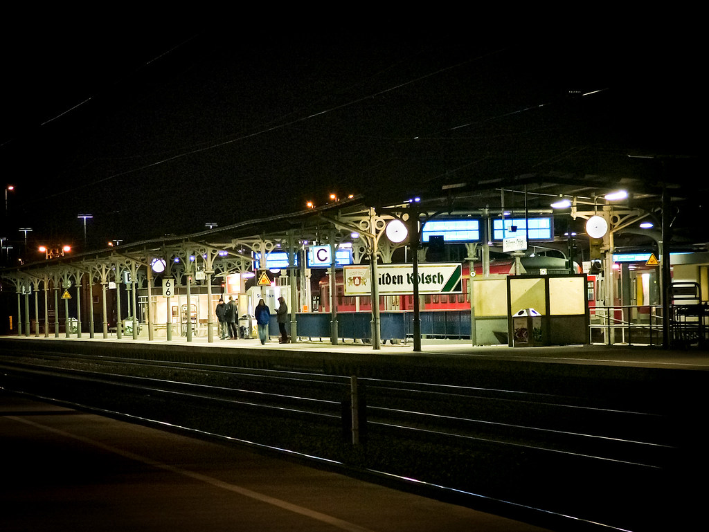 Ohligs Bahnhof Bahnsteig Gleis 3