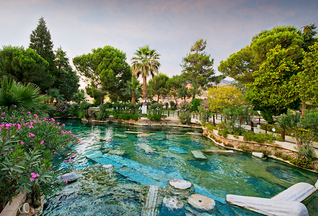 Antik Havuz (Kleopatra Hamamı) / Ancient Pool (Cleopatra Bath)