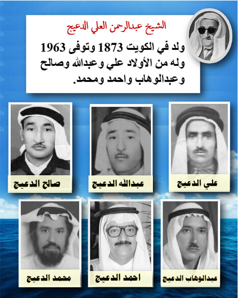 ابناء الشيخ عبدالرحمن الدعيج