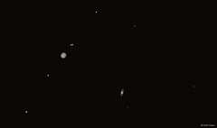 The conjunction of Jupiter and Saturn
