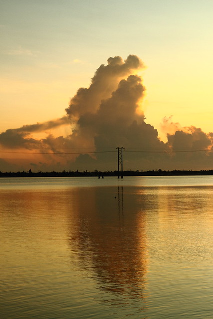 CLOUDS OVER THE INDIAN RIVER