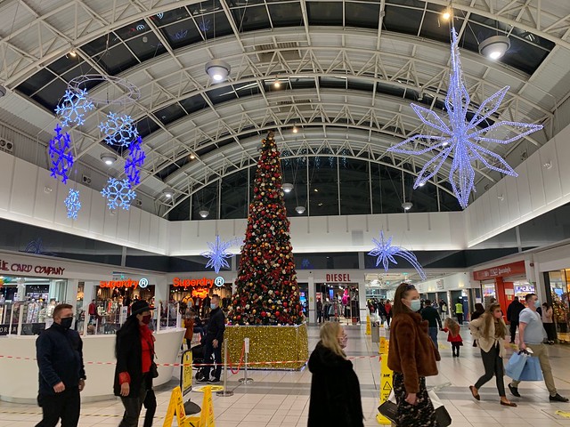 Crescent Shopping Center - Dooradoyle, Limerick - Christmas 2020