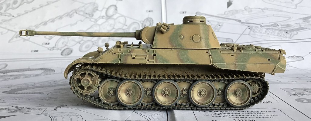 Non renseigné Z6196 Panther AUSF.A Zvezda 