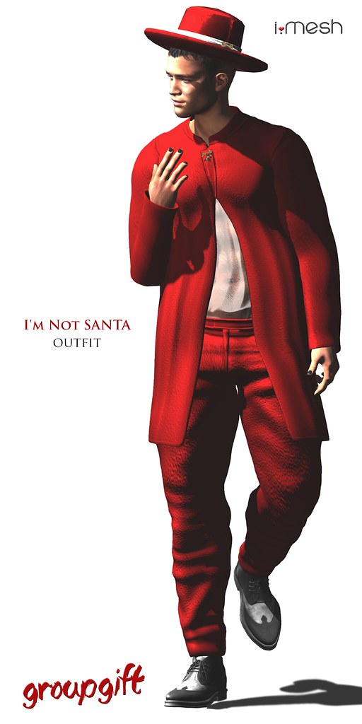 i’m not SANTA outfit