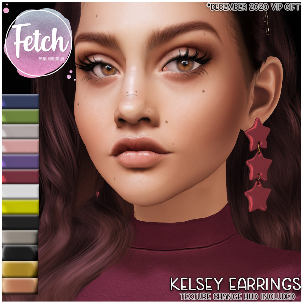 [Fetch] Kelsey Earrings @ VIP Group Gift!
