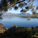 La vue par dessus du lac Tahoe