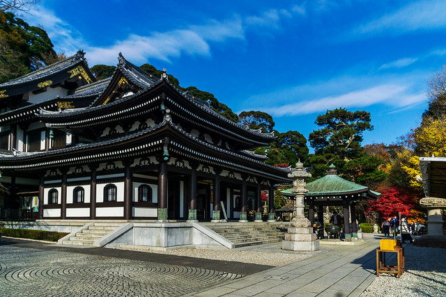 Main hall of Hasedera Temple : 長谷寺観音堂