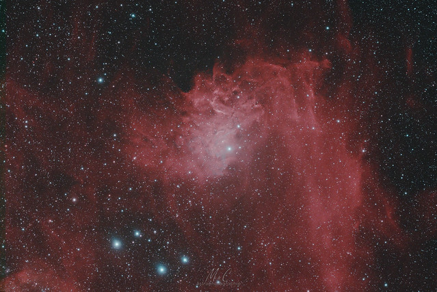 IC405 - Nébuleuse de l'étoile flamboyante